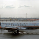 A Lockheed L-188 Electra of launch customer American Airlines parked at Chicago’s O’Hare Airportin 1960 (Jon Proctor)